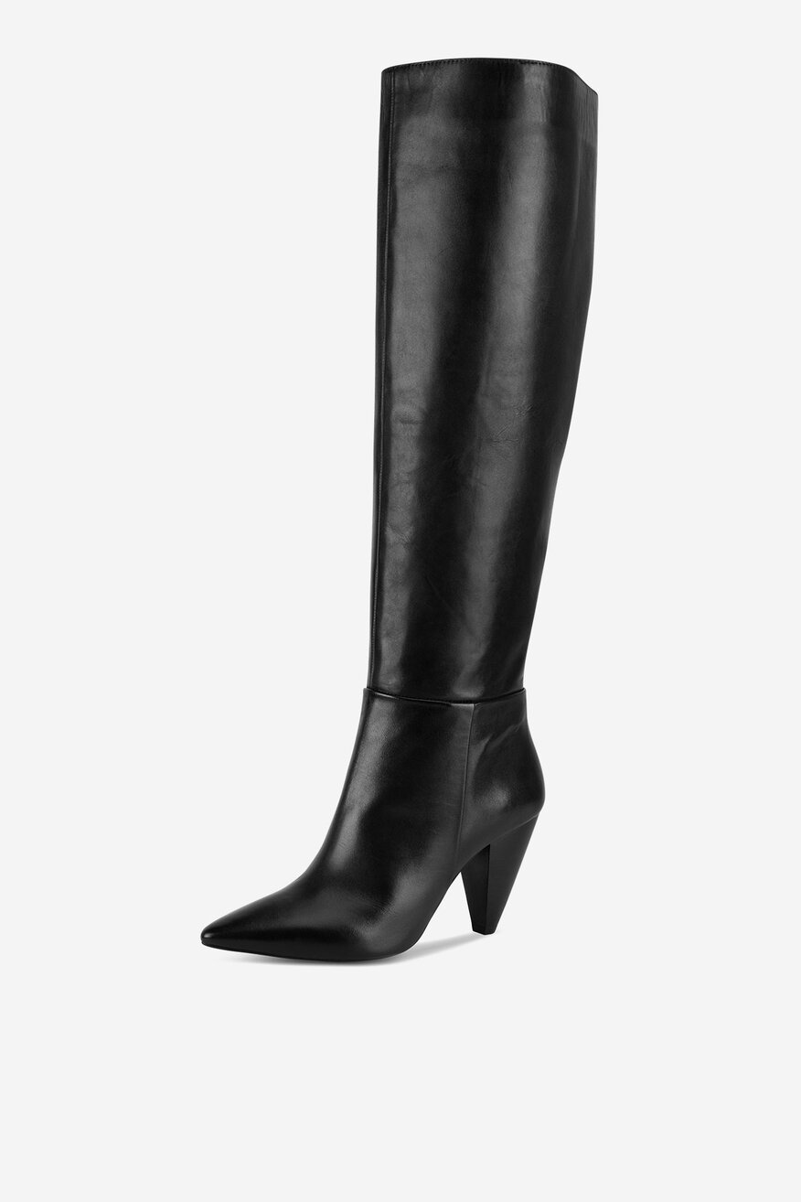 Badura - Kozaki skórzane - 5905588828440