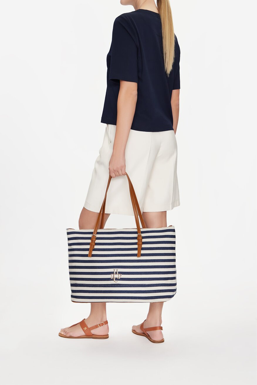 
                Beverly Hills Polo Club - Duża torebka shopper - 5903419784972