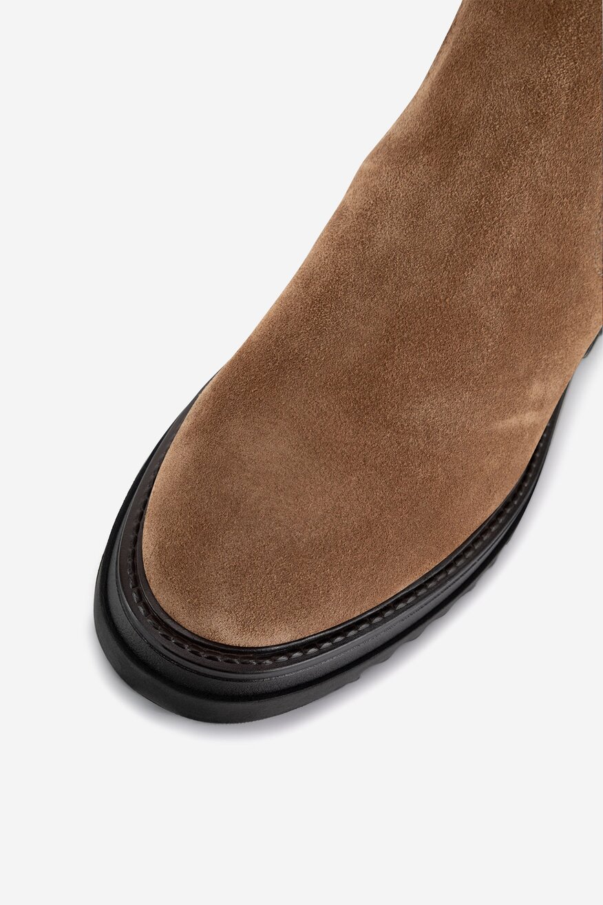 Mexx - Sztyblety zamszowe ocieplane - 5905588961284