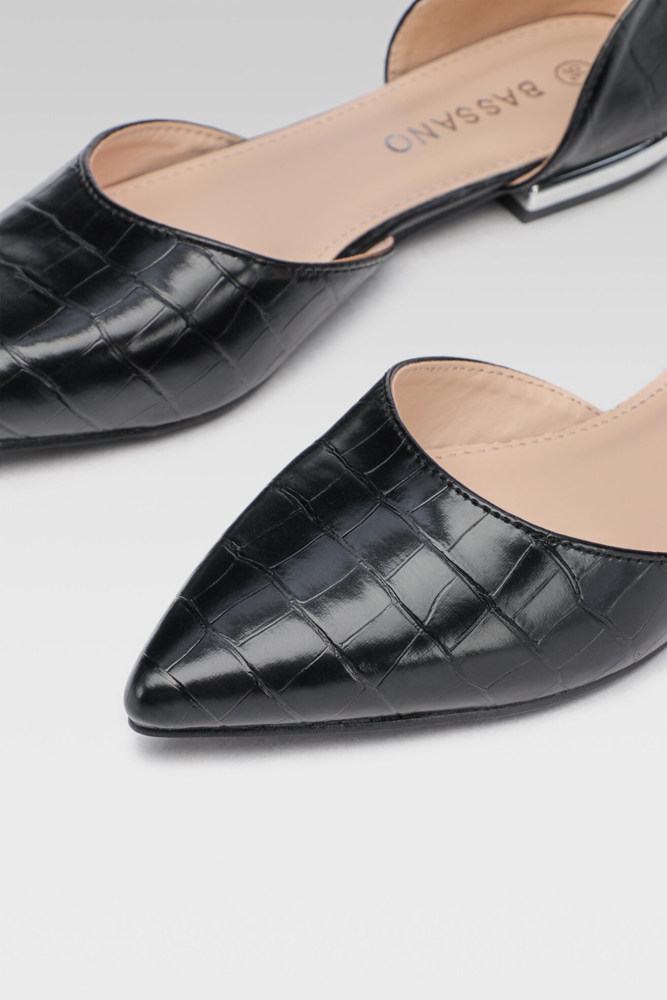 Baleriny Bassano WP95-21208 Czarny