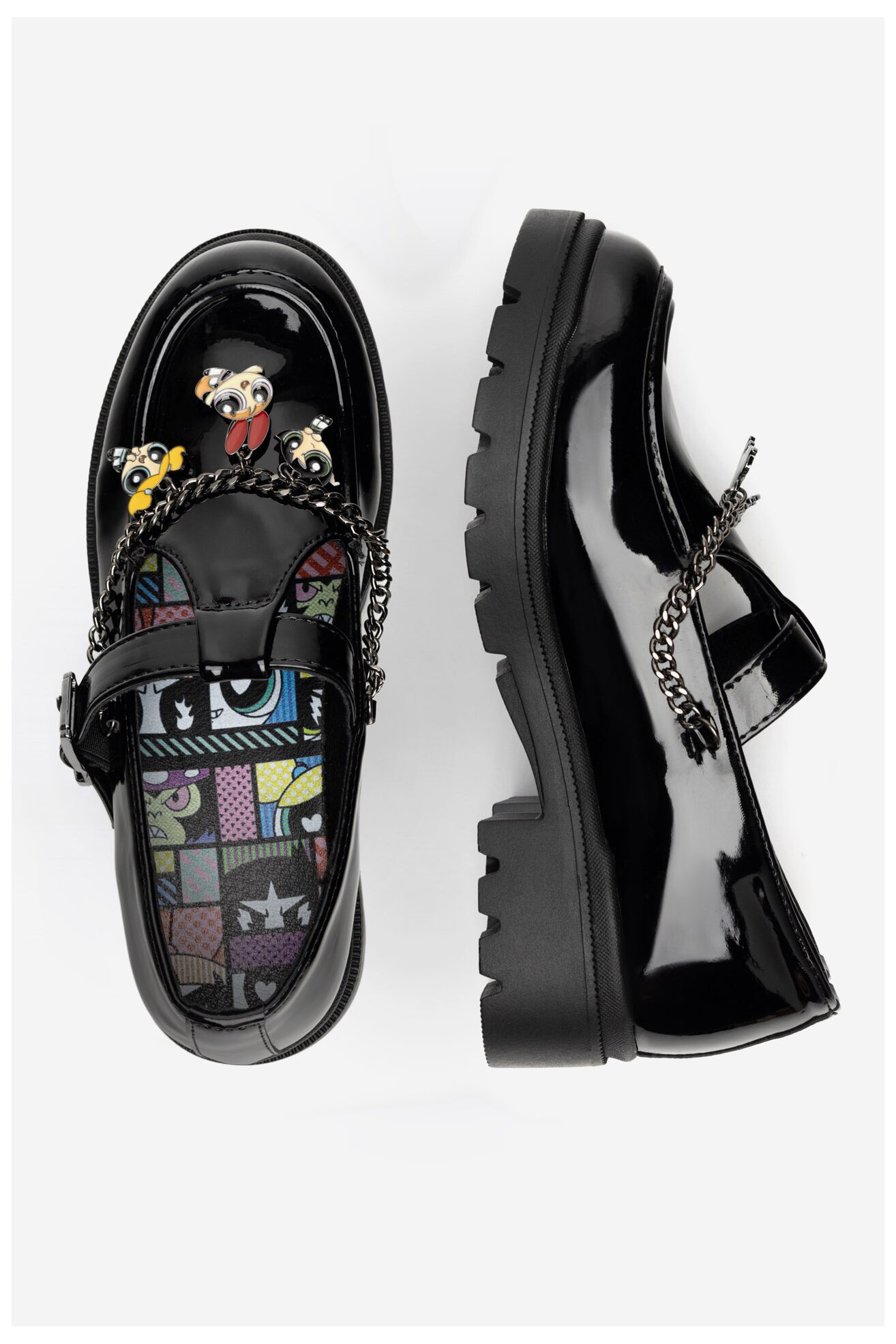 Pantofi casual POWERPUFF GIRLS CS-AW24-114WBPPG NEGRU