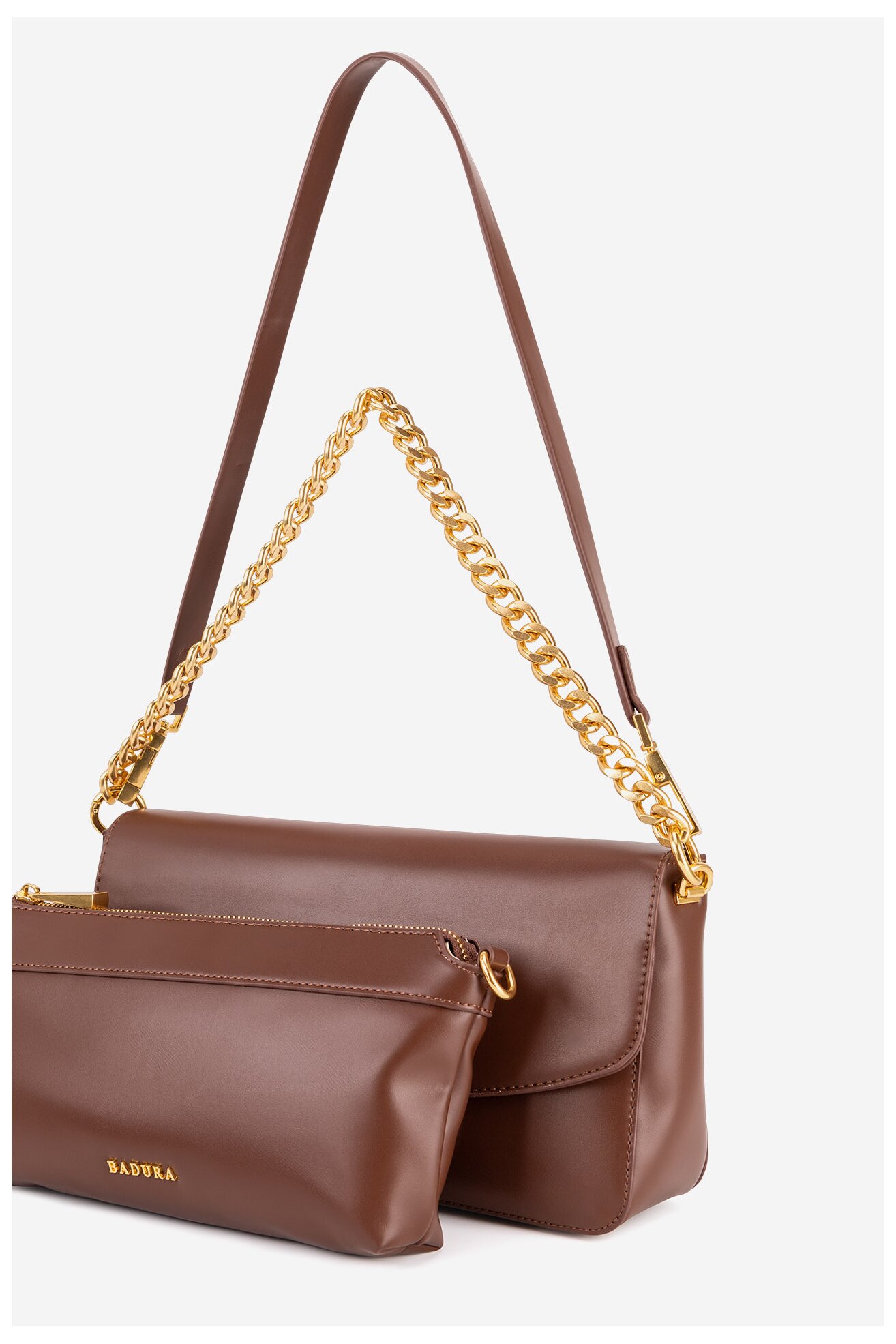 Kézitáska Badura BHA7241-BR BARNA