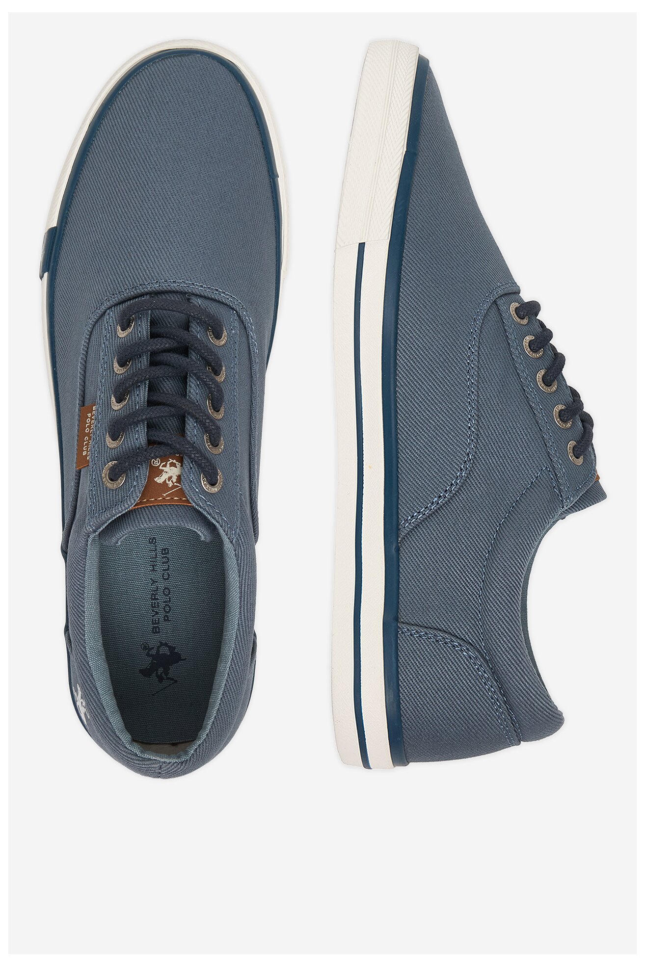 Trampki Beverly Hills Polo Club CWBEO-DALSTON-01 Jeansowy