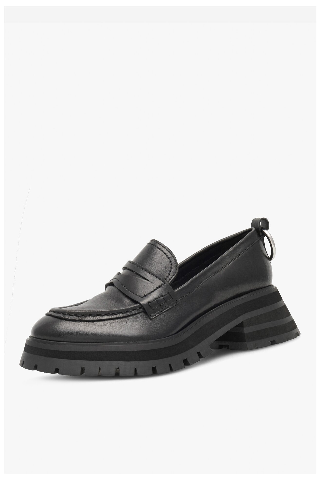 Mokaszin Sergio Bardi WI16-C1037-02SB FEKETE