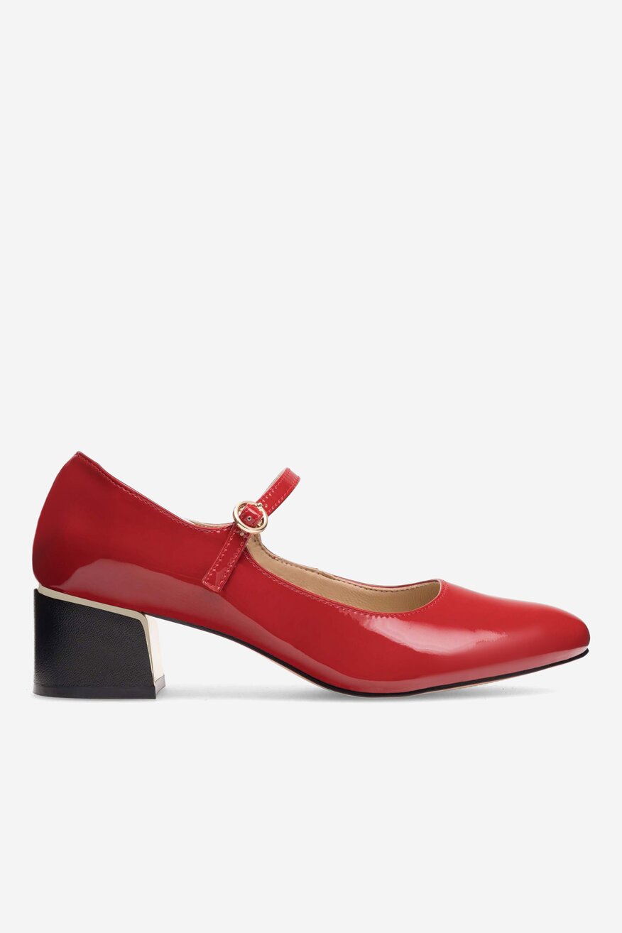 
                Sergio Bardi - Skórzane czółenka - 5905588498124