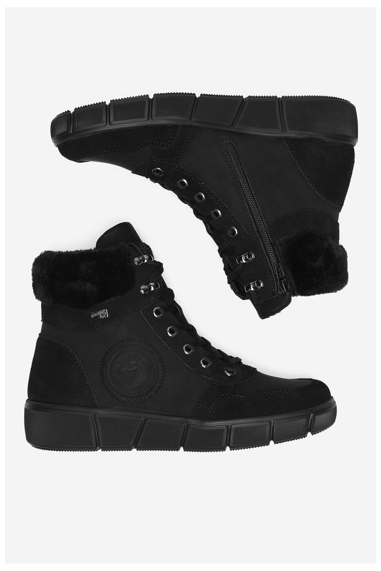 Trzewiki Remonte D1T74-00 Czarny