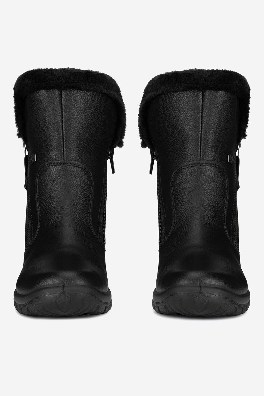 Rieker - Botki skórzane ocieplane - 5905588791973