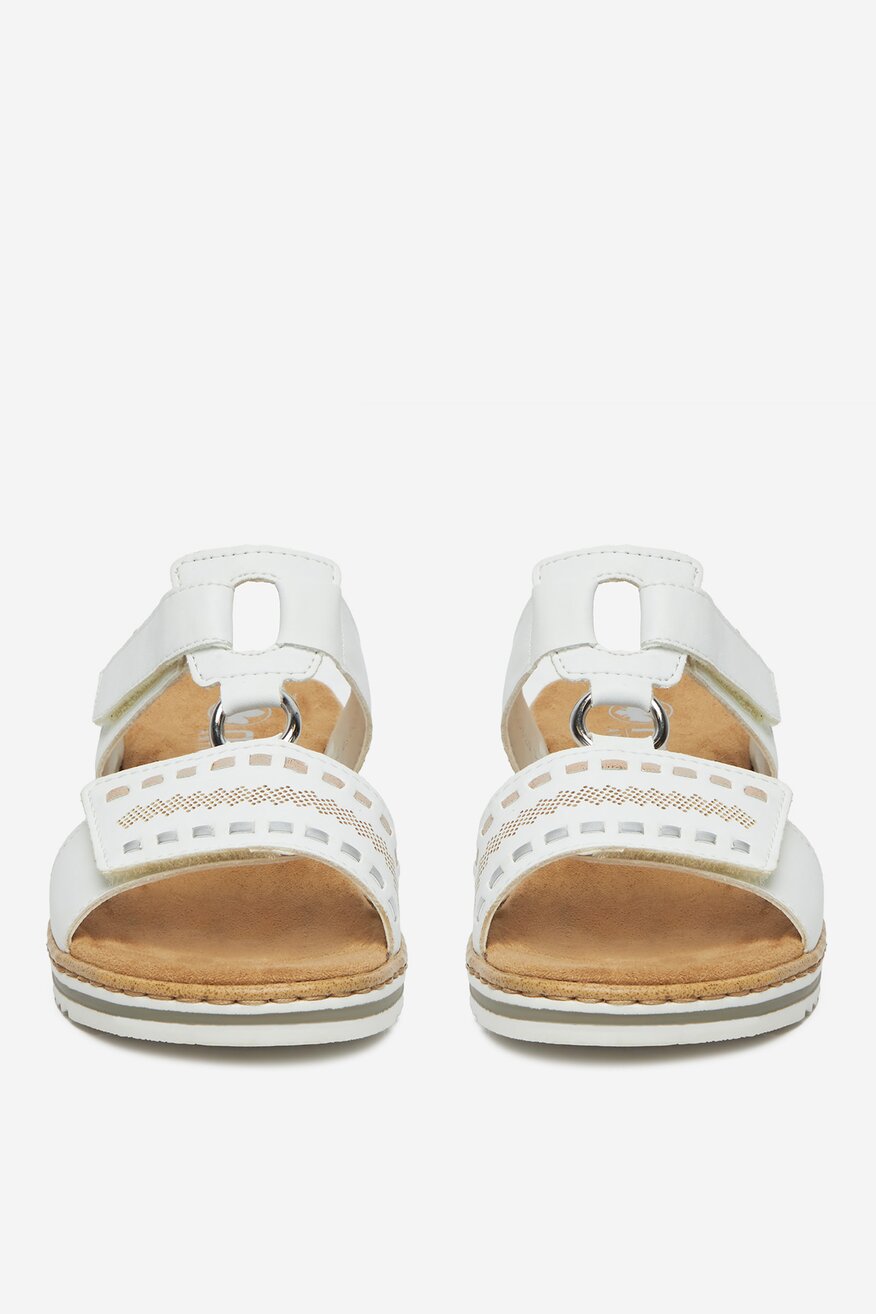 
                Șlapi Rieker ALB - 2230078427326