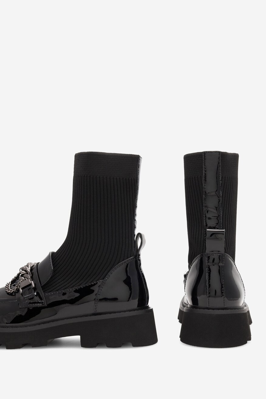 
                EVA MINGE - Botki skórzane - 5905588166214