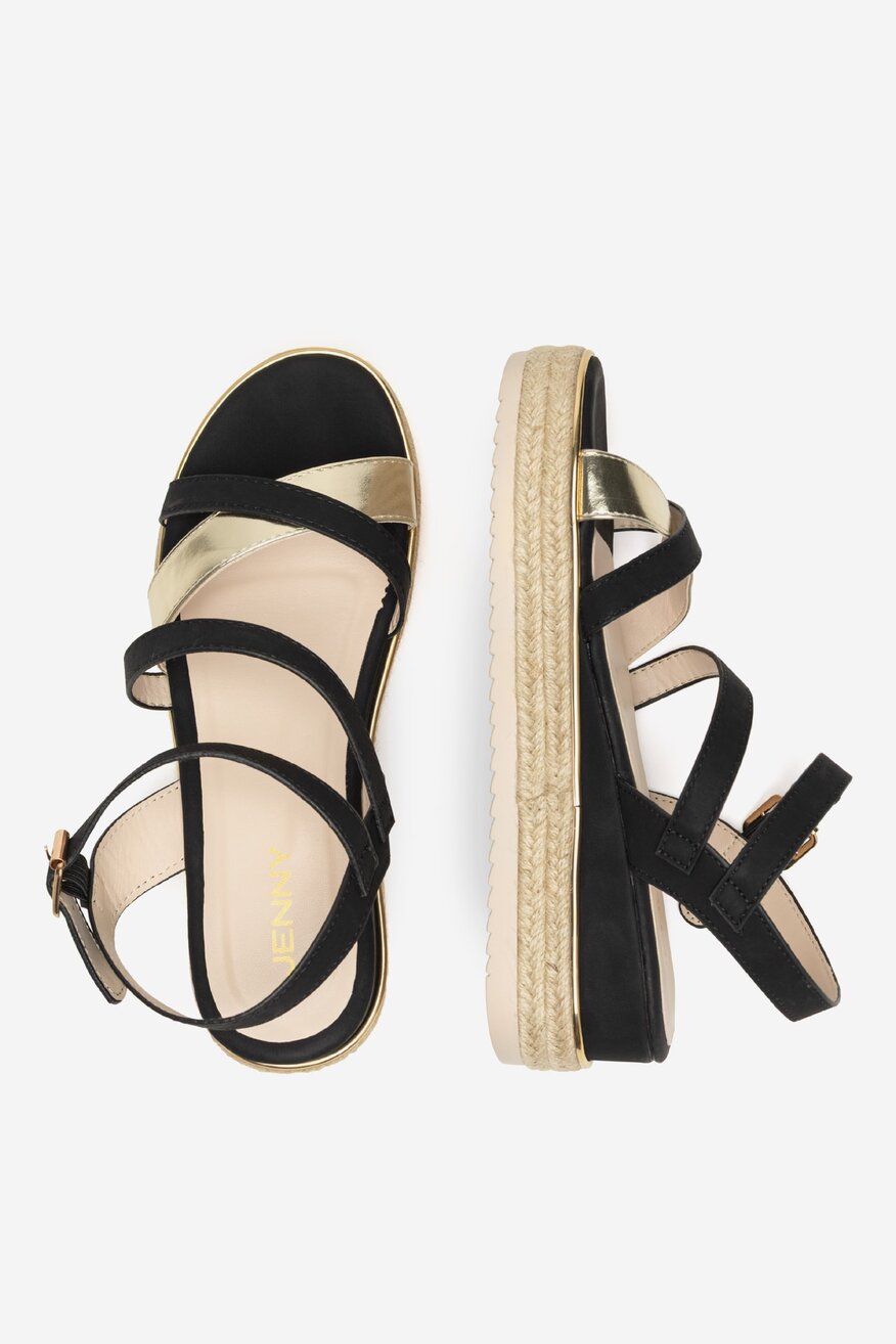 Espadrile Jenny NEGRU - 5904862408644