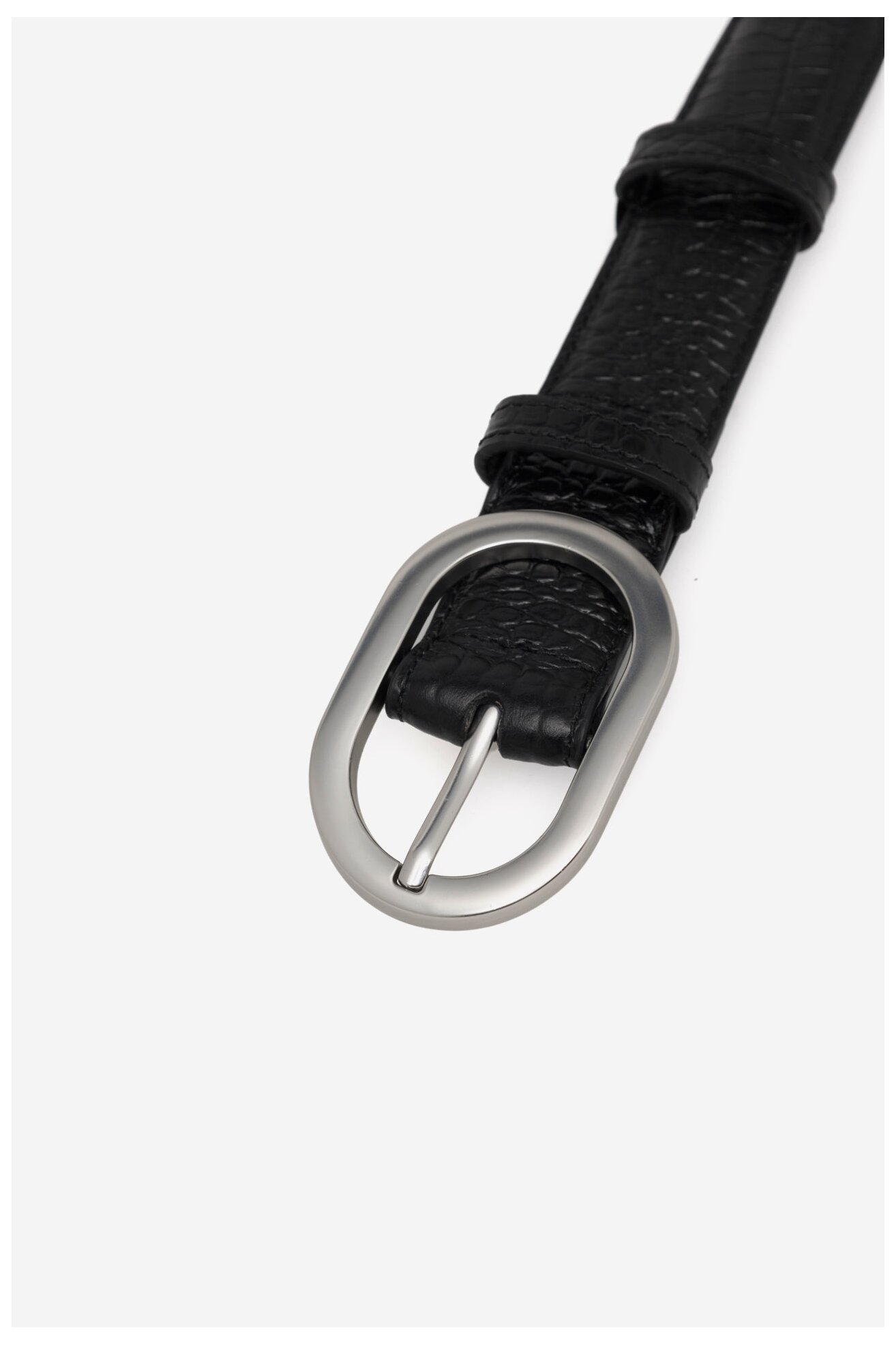 Pasek damski Gino Rossi BLYL23001 Czarny