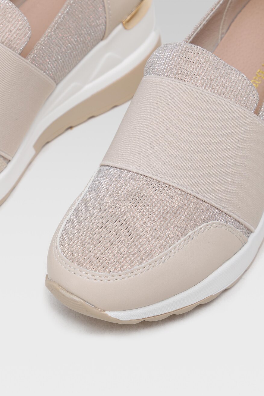 
                Clara Barson - Półbuty pastelowe beżowe - 5904248190354