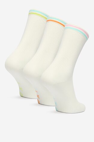 Шкарпетка ROXY CEO_BR_ROXY_2032_W_AW25 (3 PACK) БІЛИЙ
