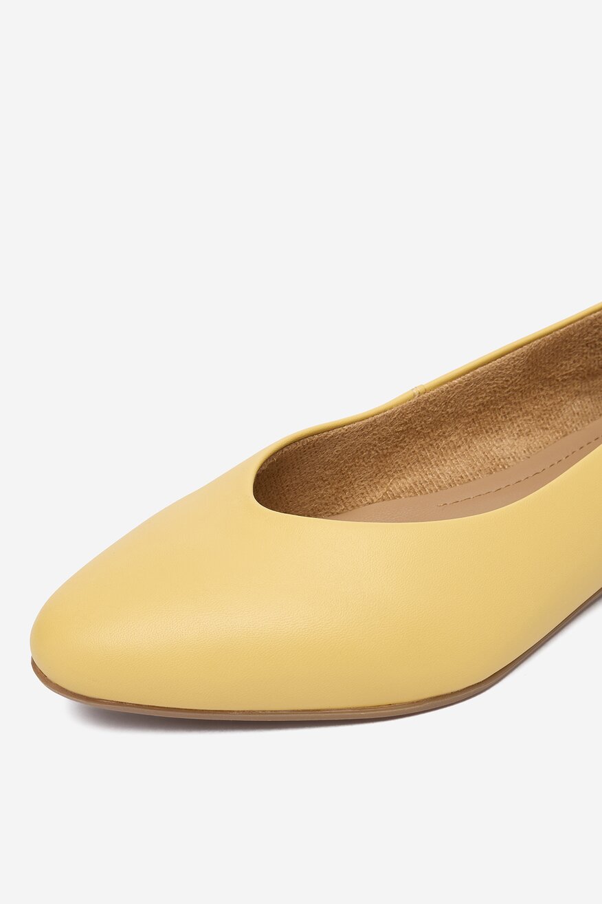 Lasocki - Baleriny skórzane - 5906751638224