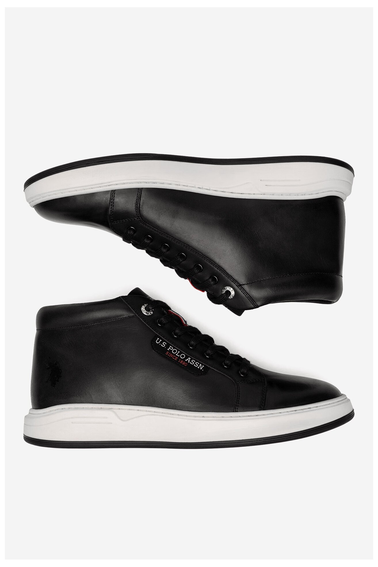 Csizma U.S. POLO ASSN. BASKET001M/DL1 FEKETE