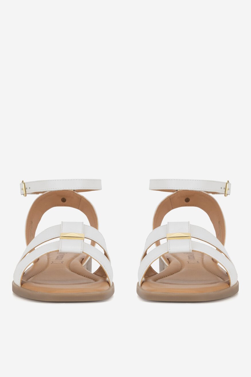 Lasocki - Sandały skórzane - 5905588615552