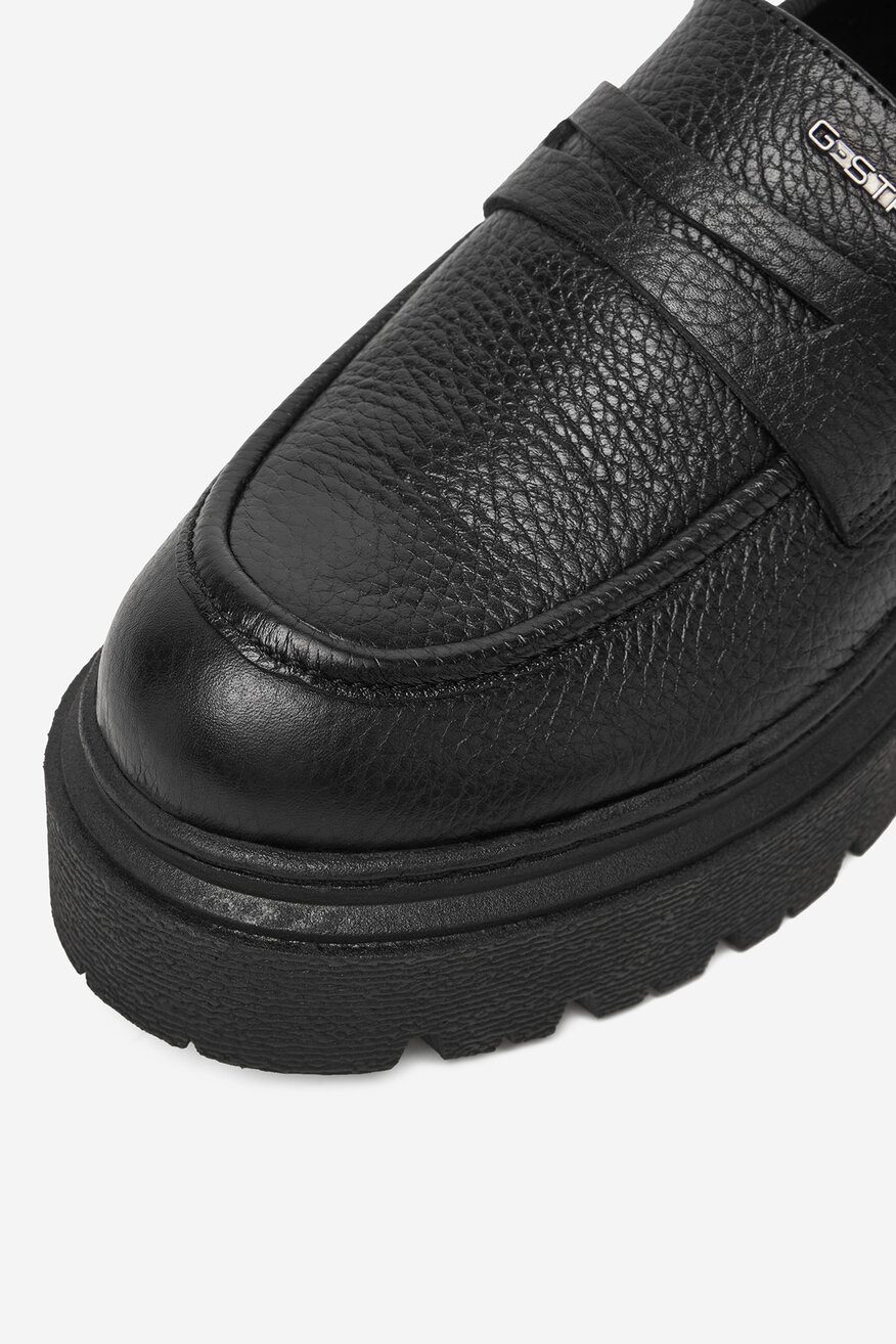 G-STAR RAW - Loafersy skórzane - 5906751423769