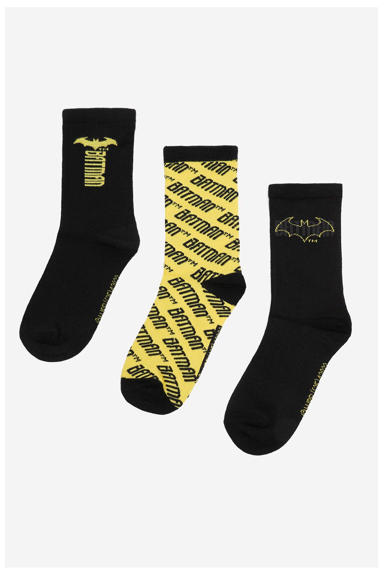 Čarape Batman CEO-ACCCS-AW25-205WBBAT(3-PACK) CRNA