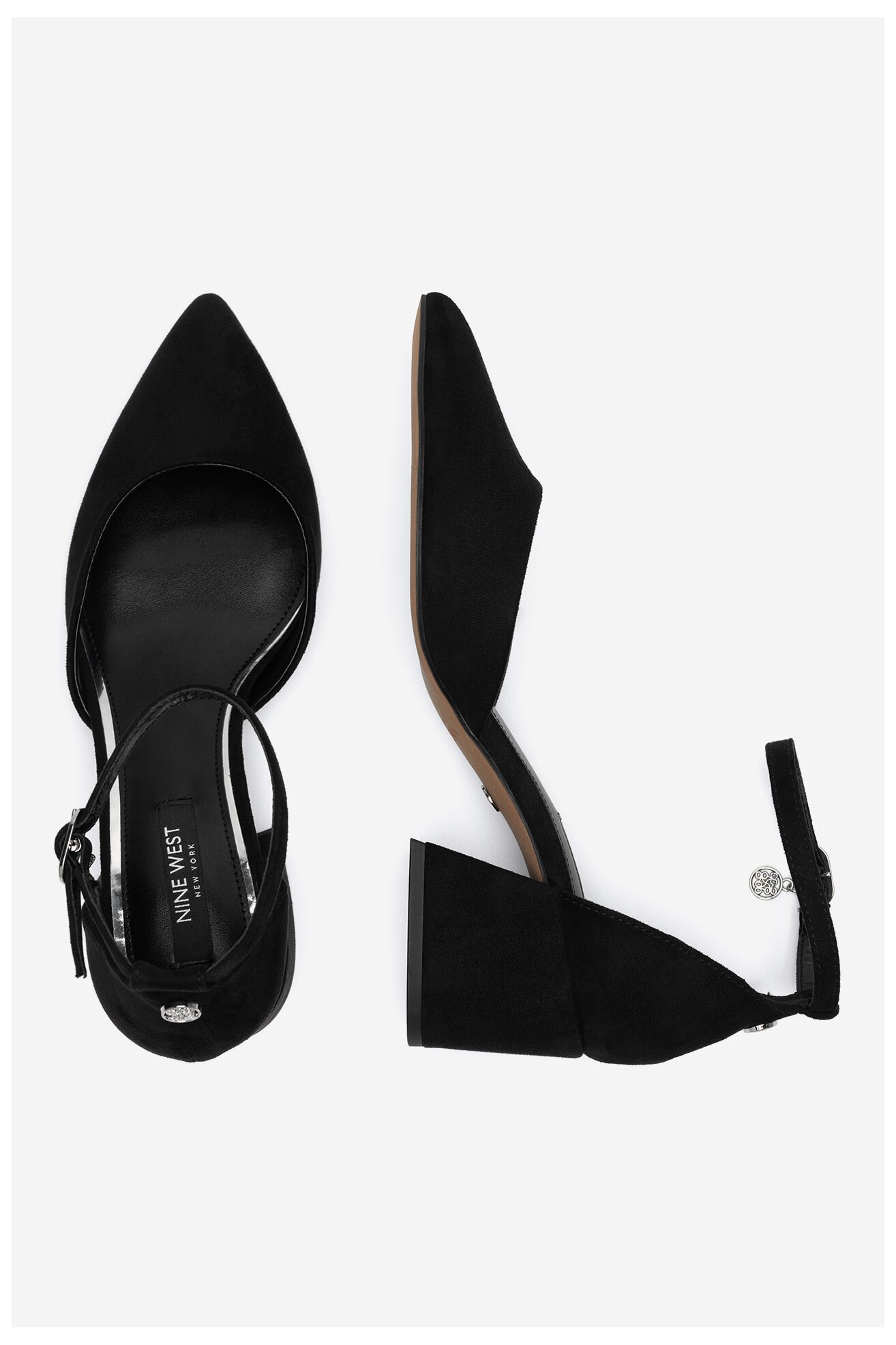 Czółenka NINE WEST WFA3358-1A Czarny