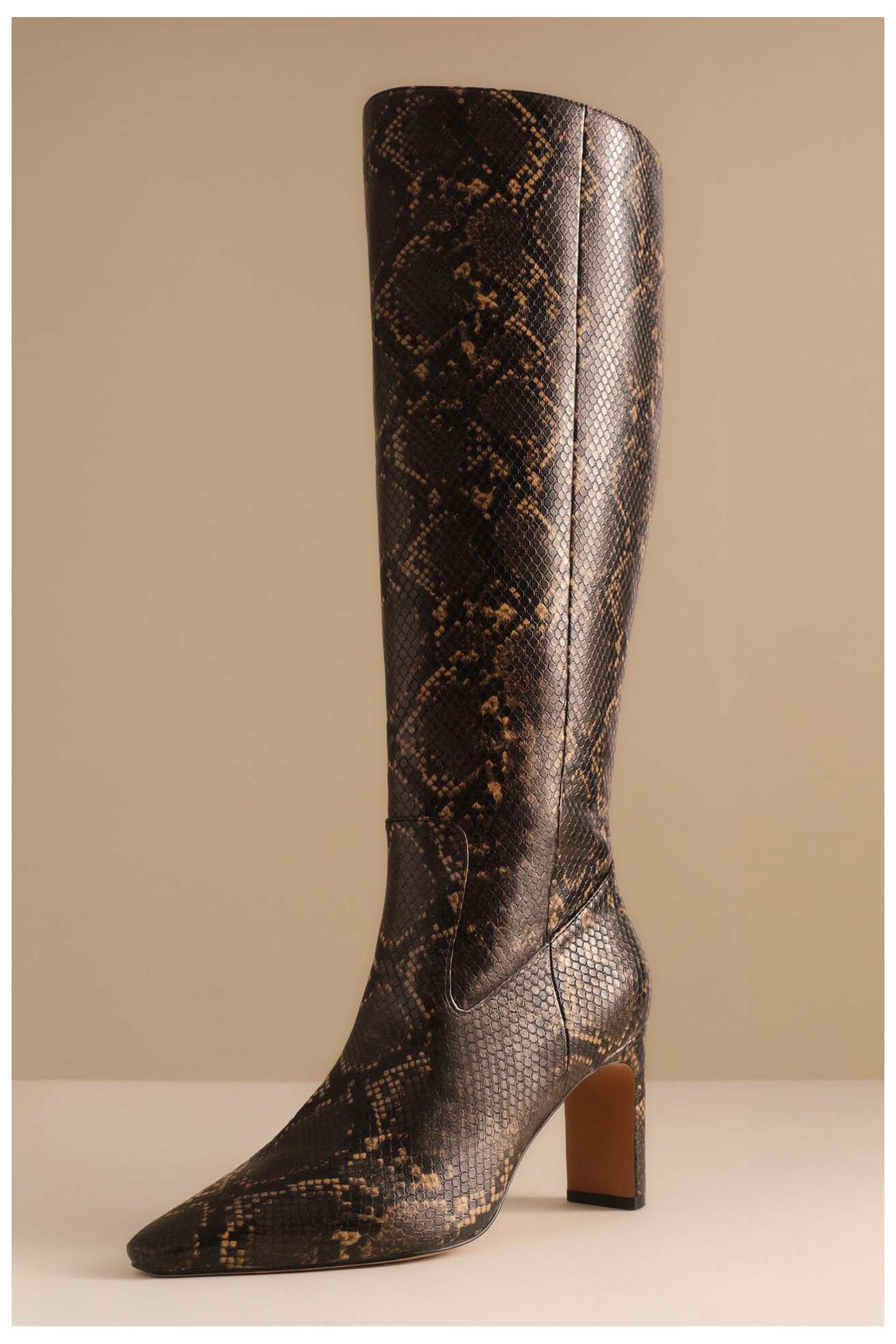 Csizma NINE WEST WFA3354-1 SÖTÉTBÉZS