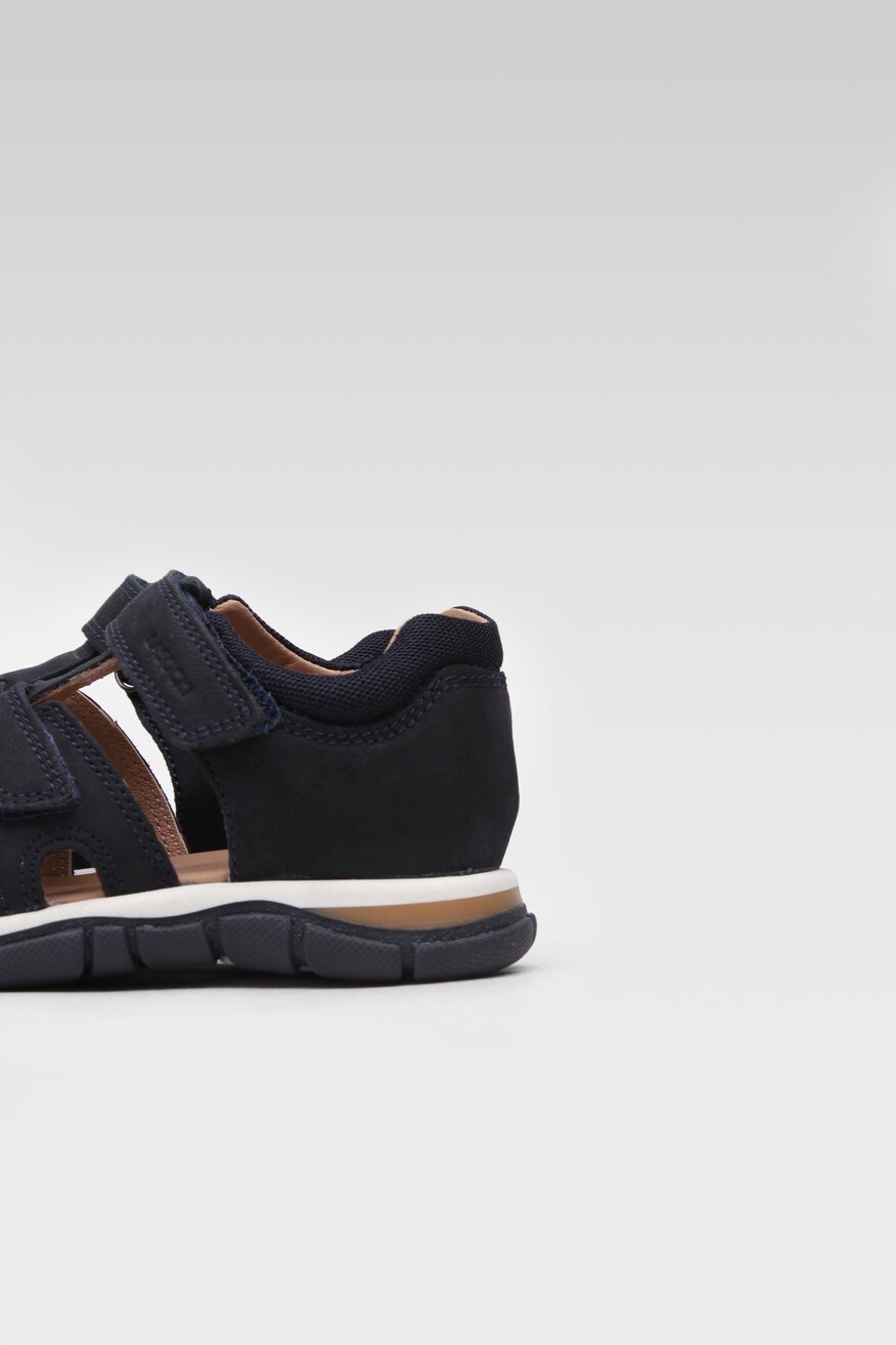 
                Lasocki Kids - Skórzane sandały granatowe - 5904862733128