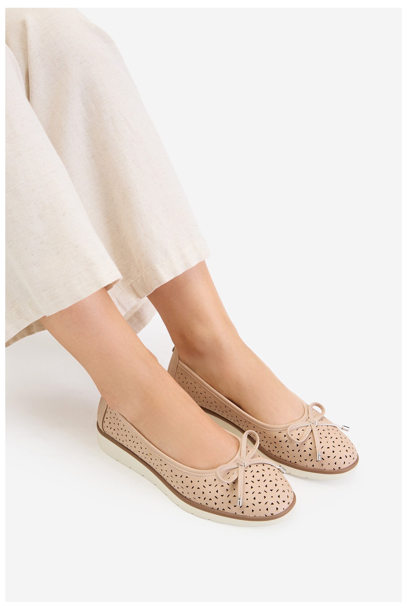 Baleriny Go Soft CEO-WYL3650-2 Różowy