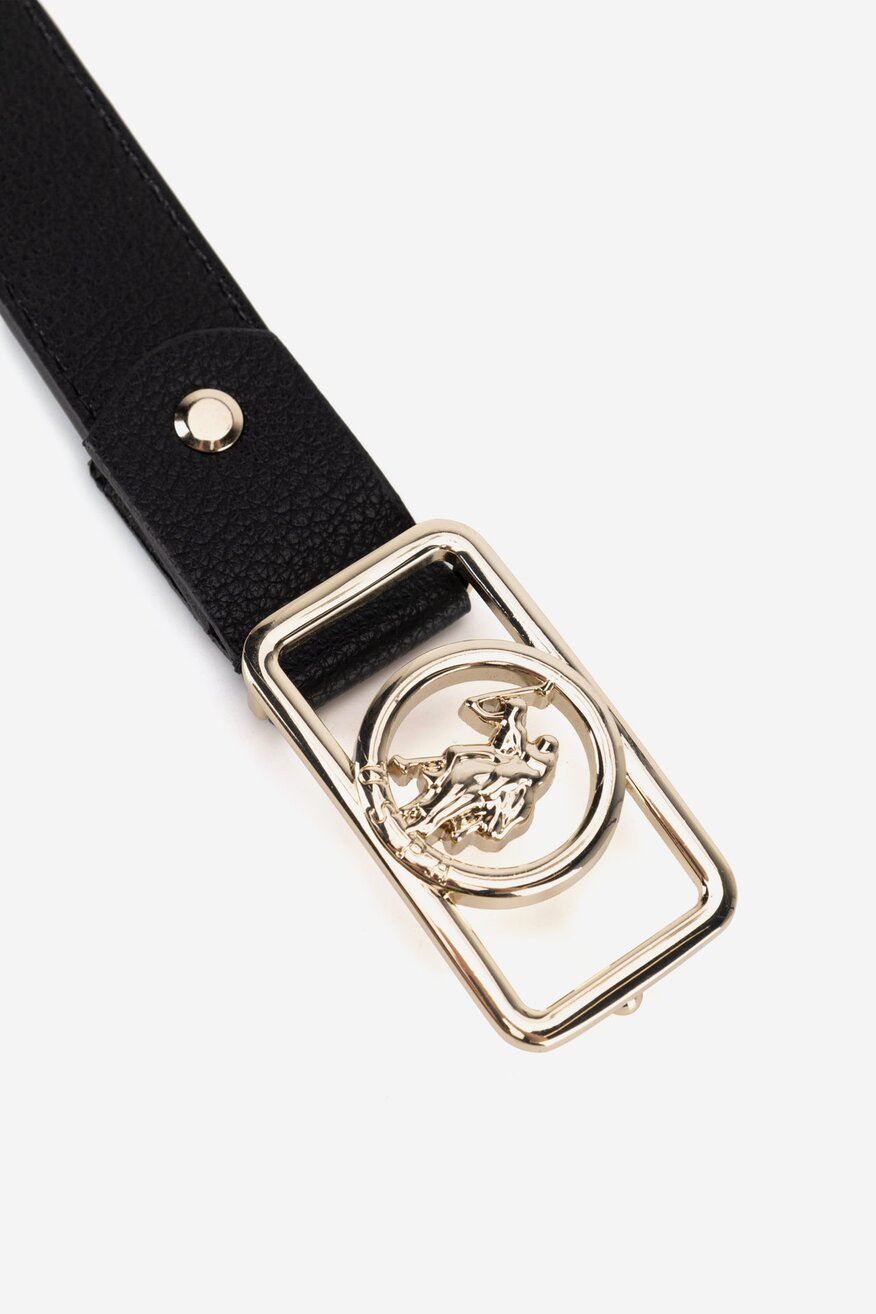 Дамски колан U.S. POLO ASSN. ЧЕРЕН - 5903419123085