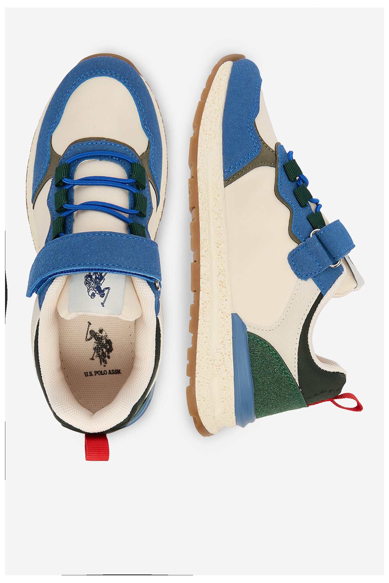 Sneakers U.S. POLO ASSN. EO-ALEX001K/6TY1 Biały