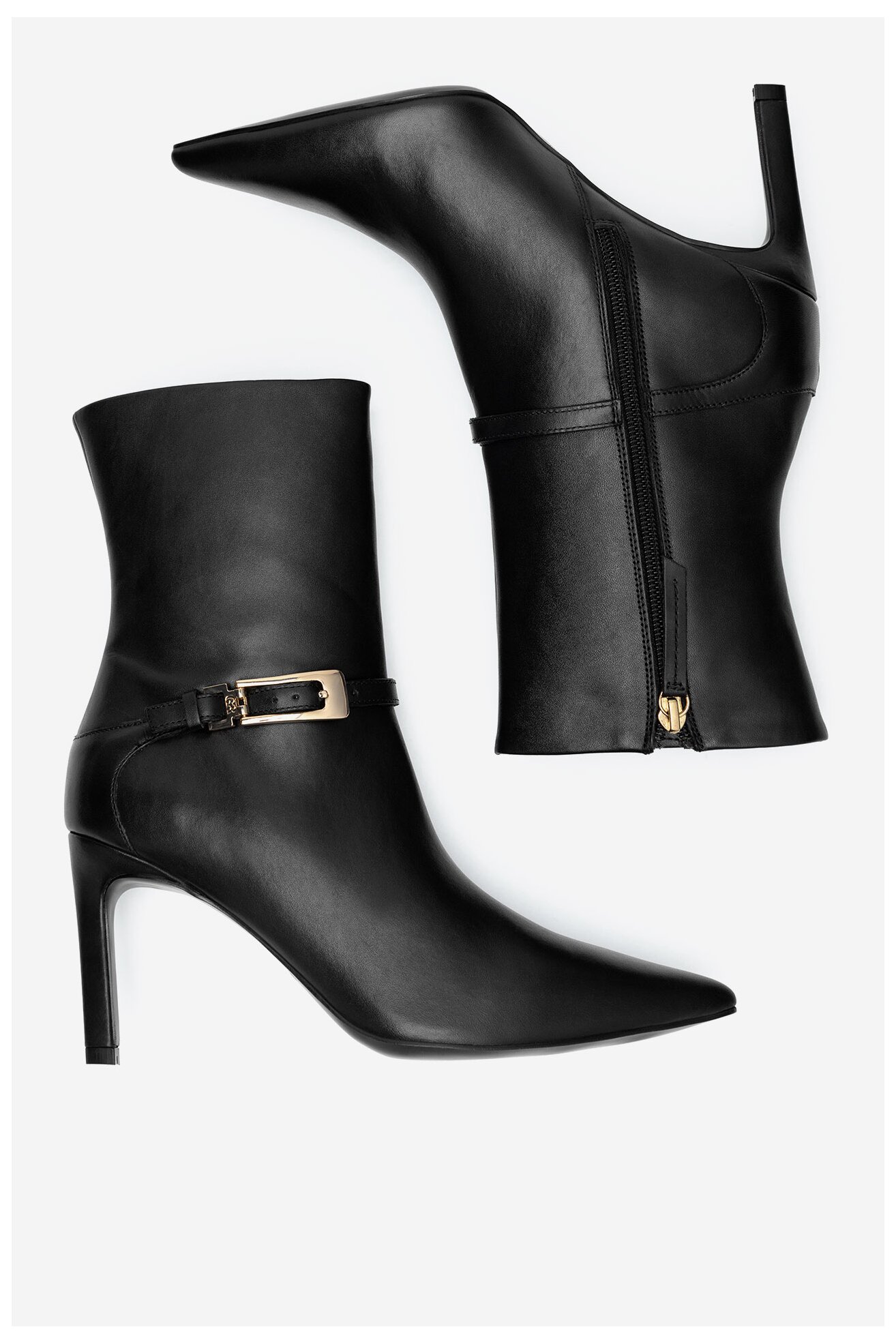 Botki Gino Rossi FLORIA-116035 Czarny