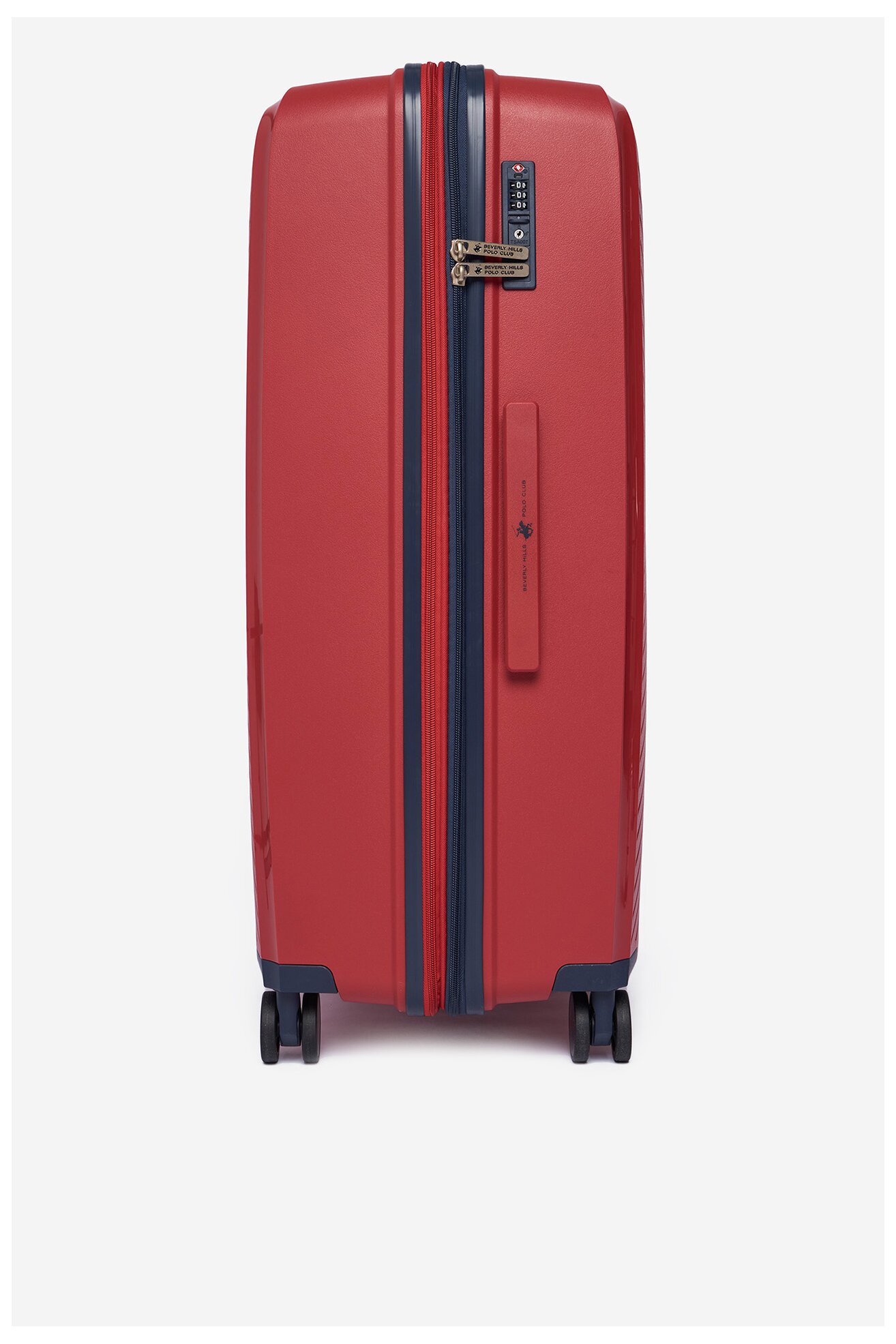 Walizka Beverly Hills Polo Club BHPC-WAL-006-L Czerwony