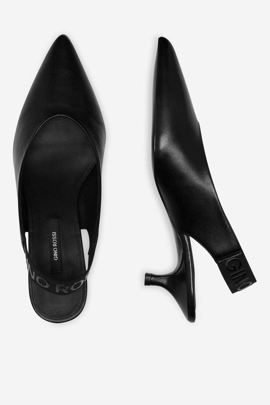 
                Gino Rossi - Czółenka skórzane - 5905588418542