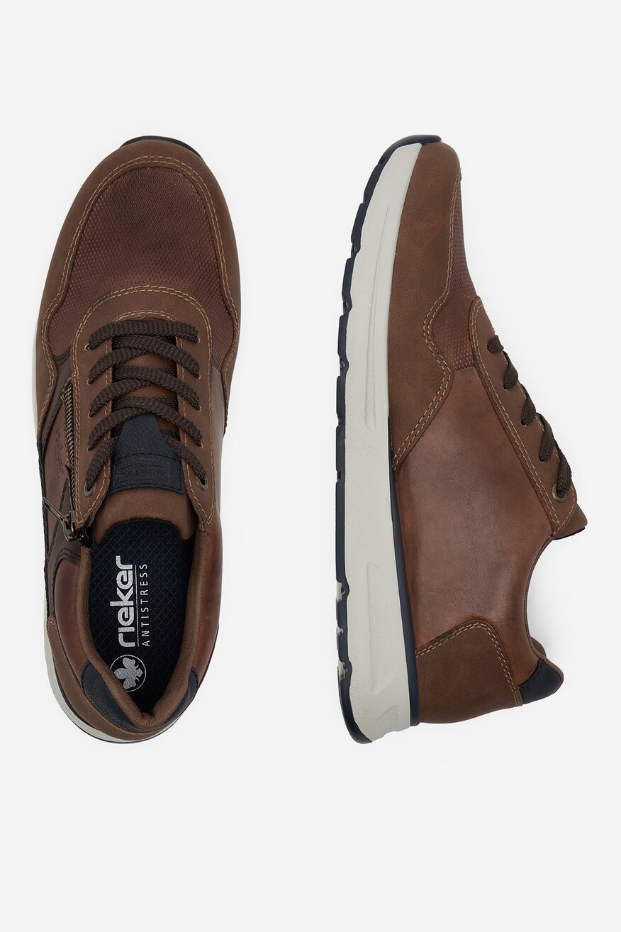 Polobotka Rieker HNĚDÁ - 2230074046026