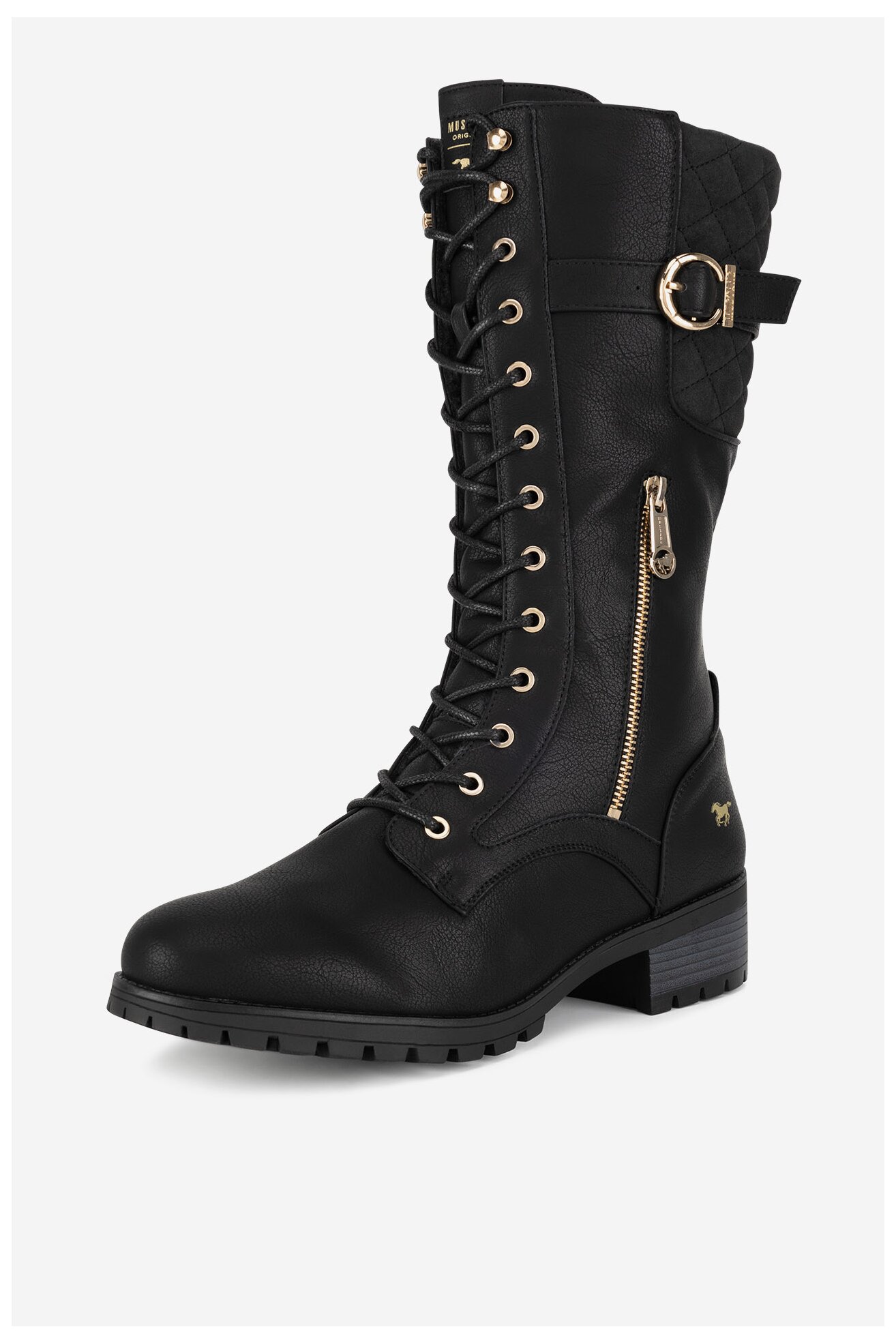 Csizma Mustang 1435-602 FEKETE