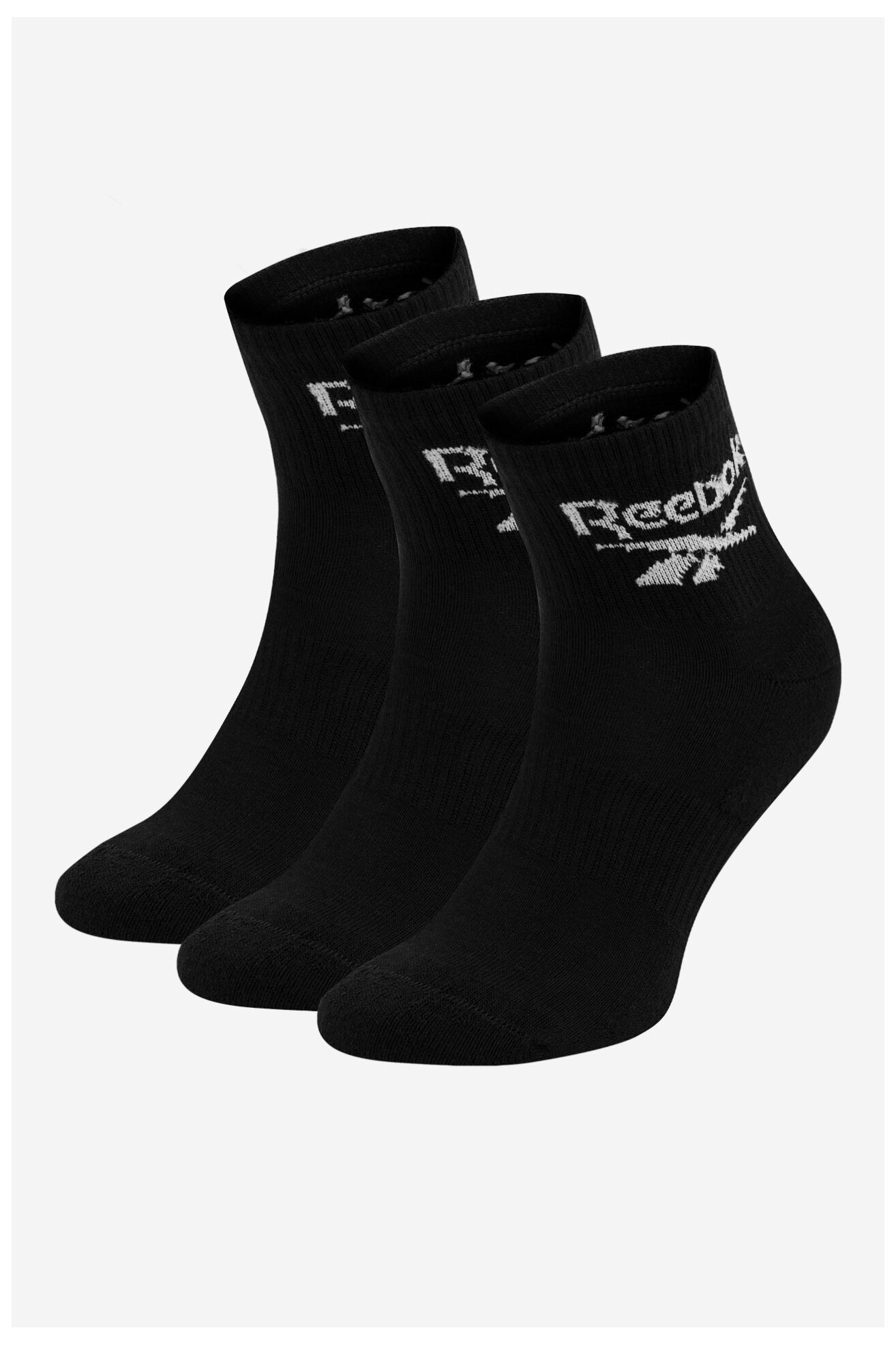 Чорапи Reebok R0427-SS24 (3-PACK) ЧЕРЕН