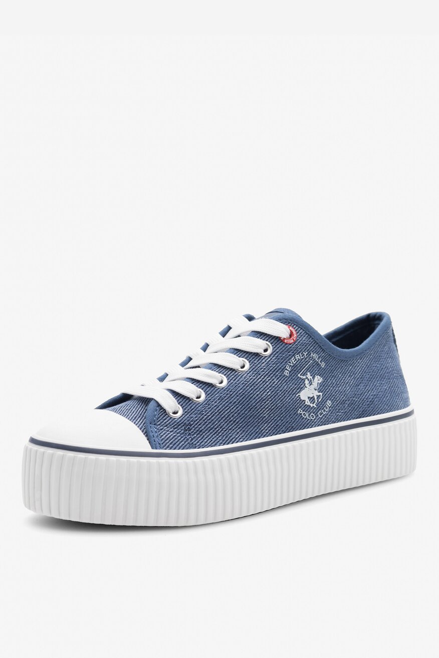 Pantofi pânză Beverly Hills Polo Club ALBASTRU - 5905588124733