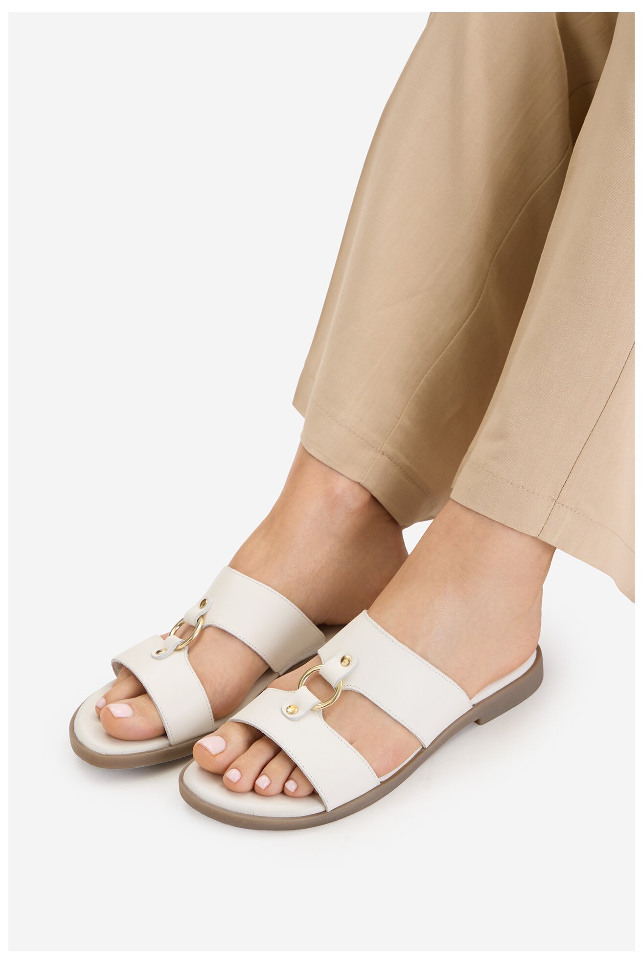 Klapki Lasocki CEO-WI16-FOXI-50 Biały