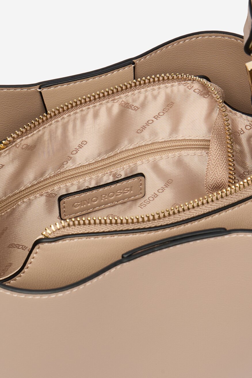 
                Дамска чанта Gino Rossi БЕЖОВ - 5906751623473