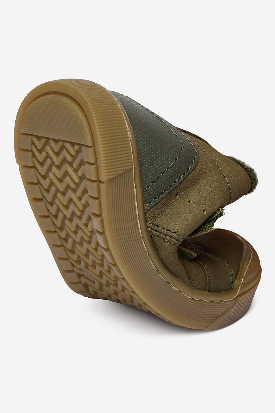 Šněrovací vyšší obuv Lasocki Kids KHAKI - 5906751213216