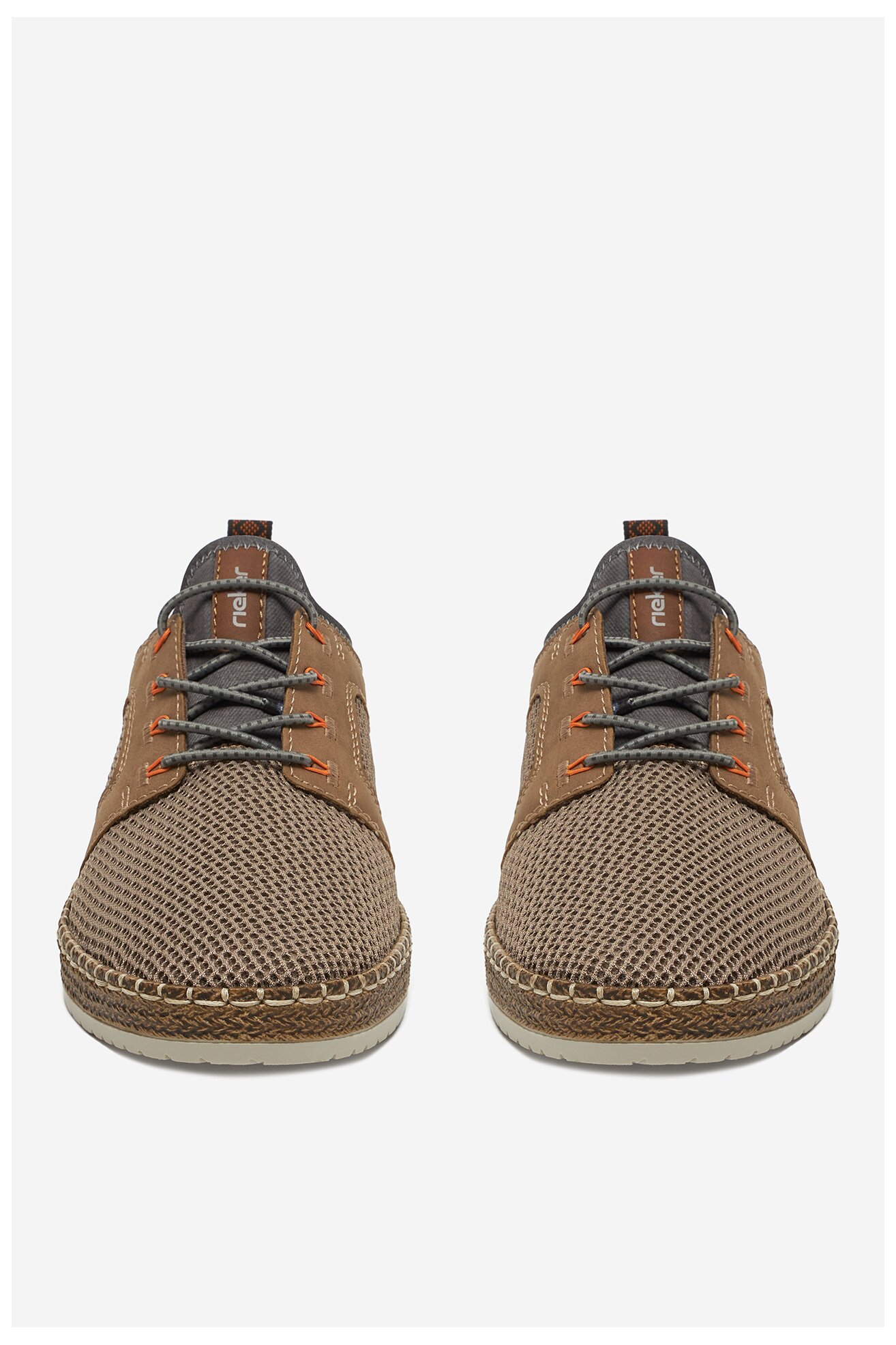 Espadryle Rieker CEO-B5252-66 Beżowy ciemny