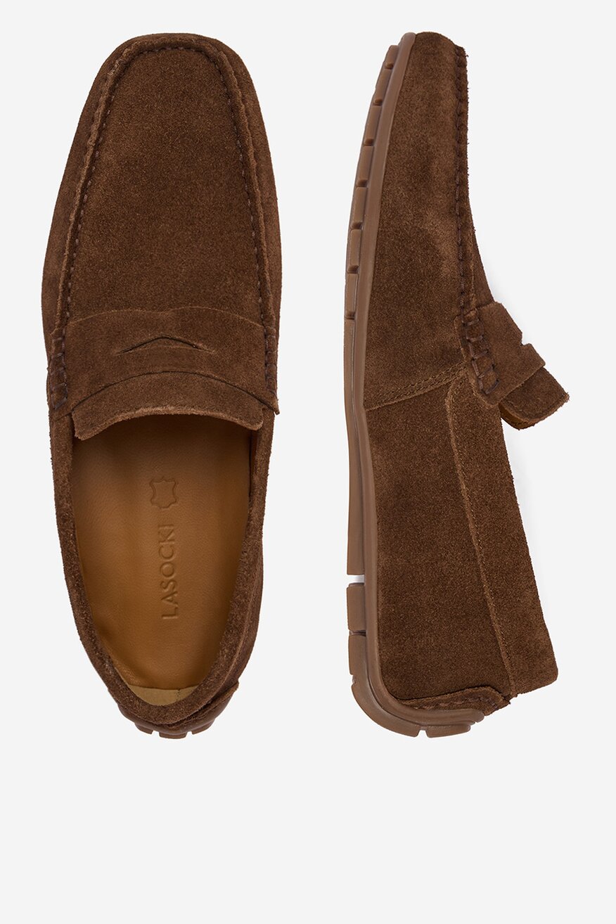 
                Lasocki - Mokasyny skórzane - 5906751756317