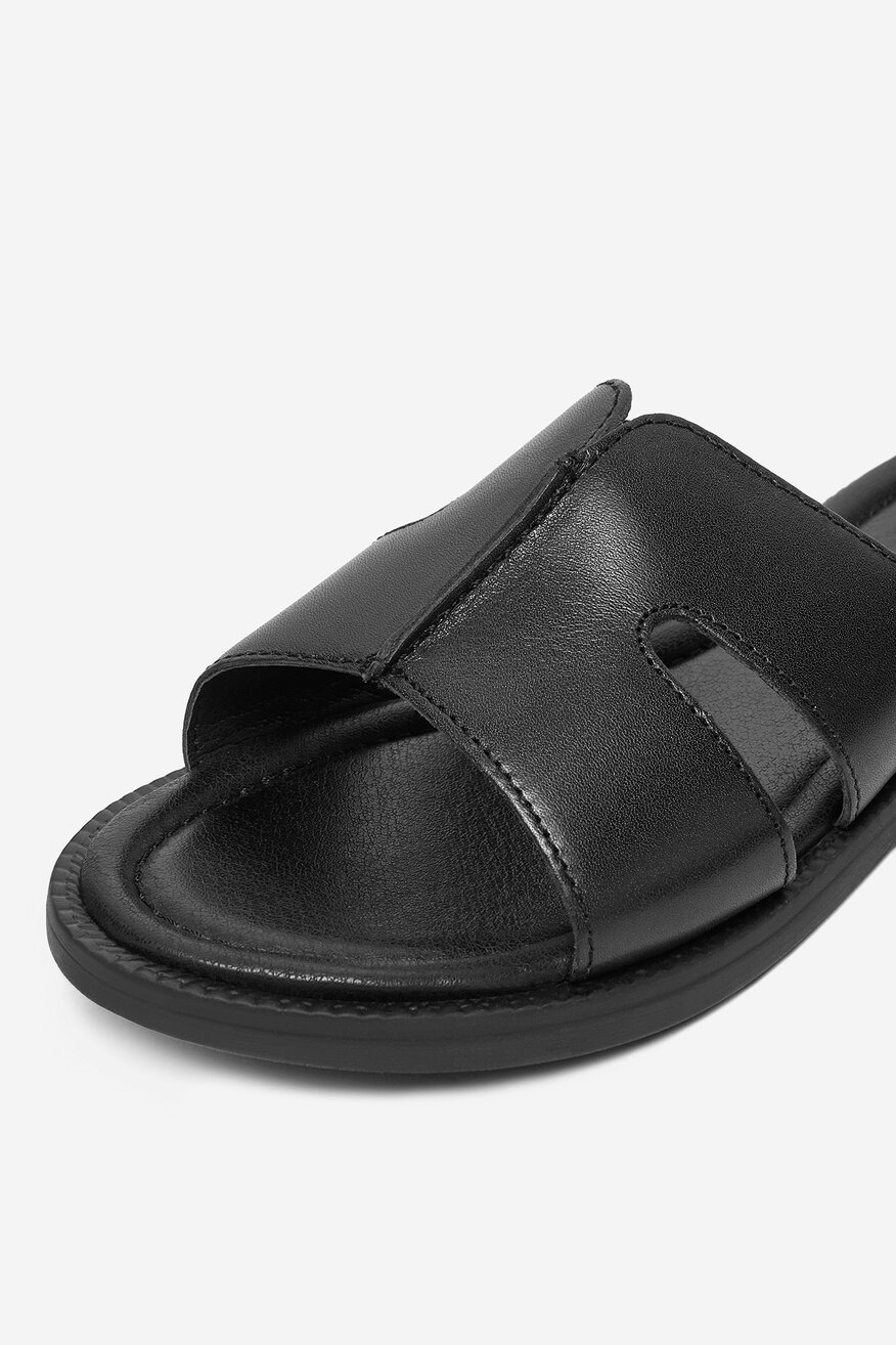 Lasocki - Klapki skórzane - 5903698763682