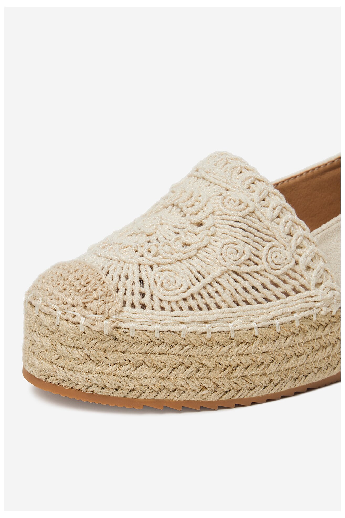 Espadryle DeeZee LE601-66 Beżowy