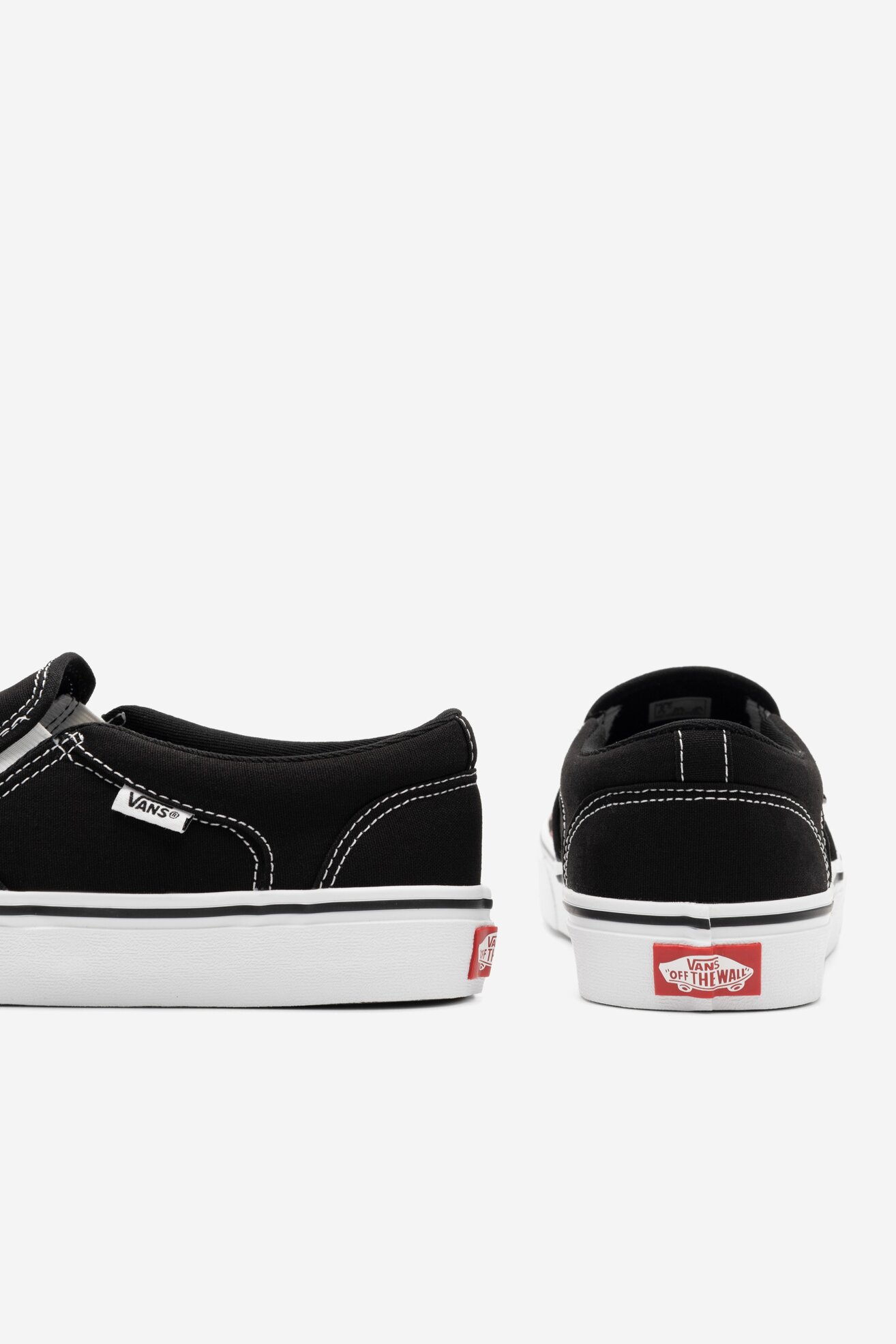 Plátěná obuv Vans ASHER VN0A3477BA21 ČERNÁ ccc.eu/cz