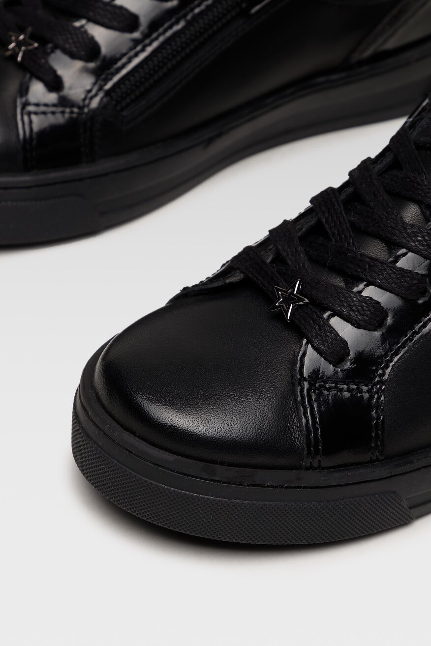 Lasocki Young - Skórzane półbuty czarne - 5903698836539
