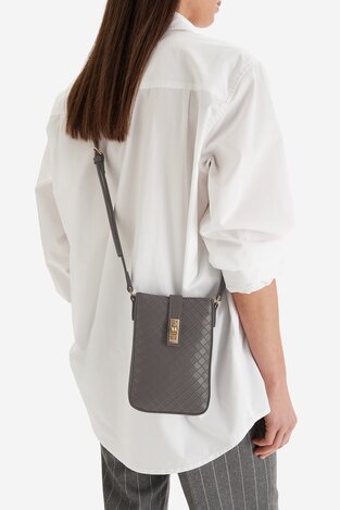 Сумка З Ремінцем Mexx CEO-MEXX-L-013-09 СІРИЙ