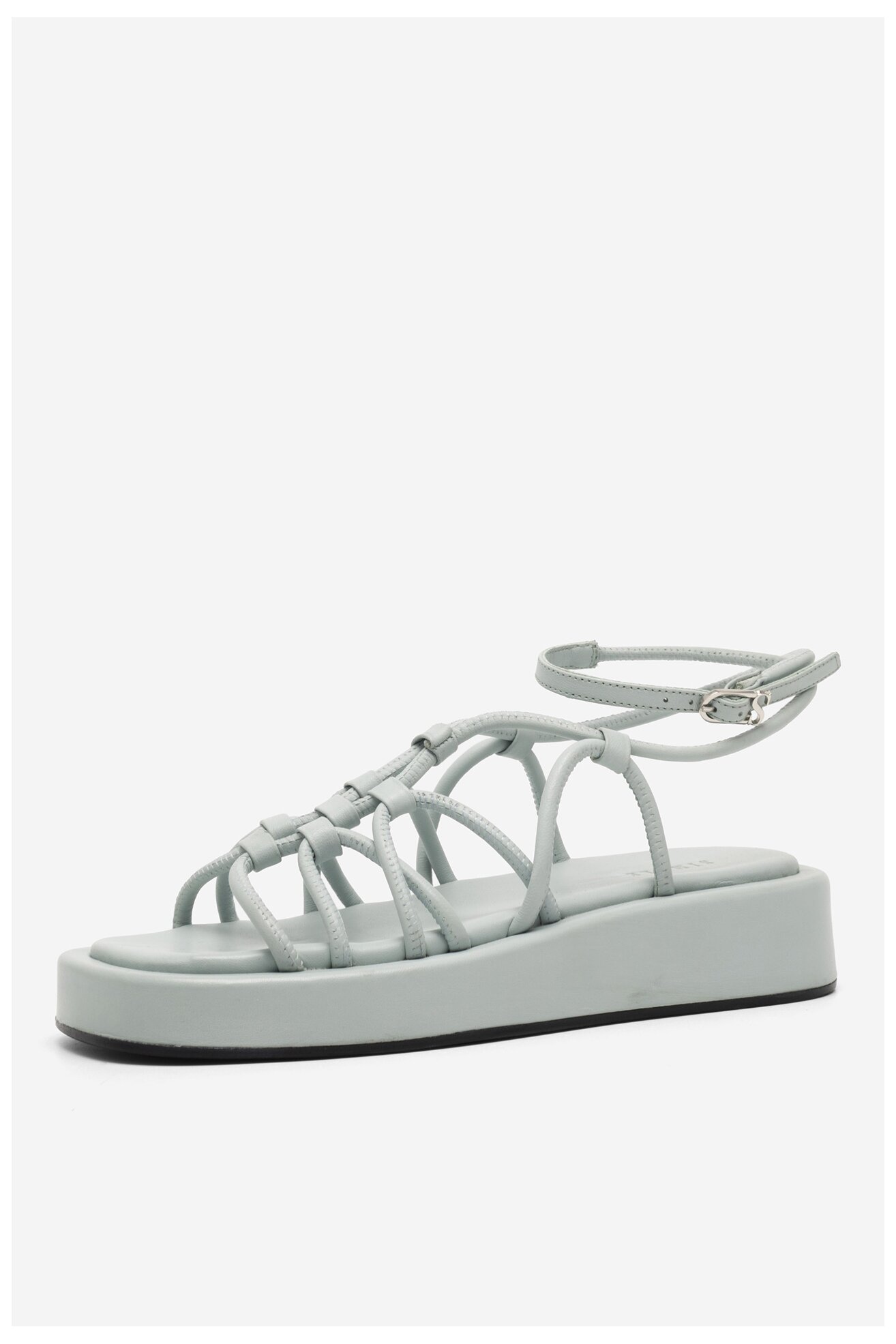 Sandały SIMPLE ANDORA-101666 Niebieski