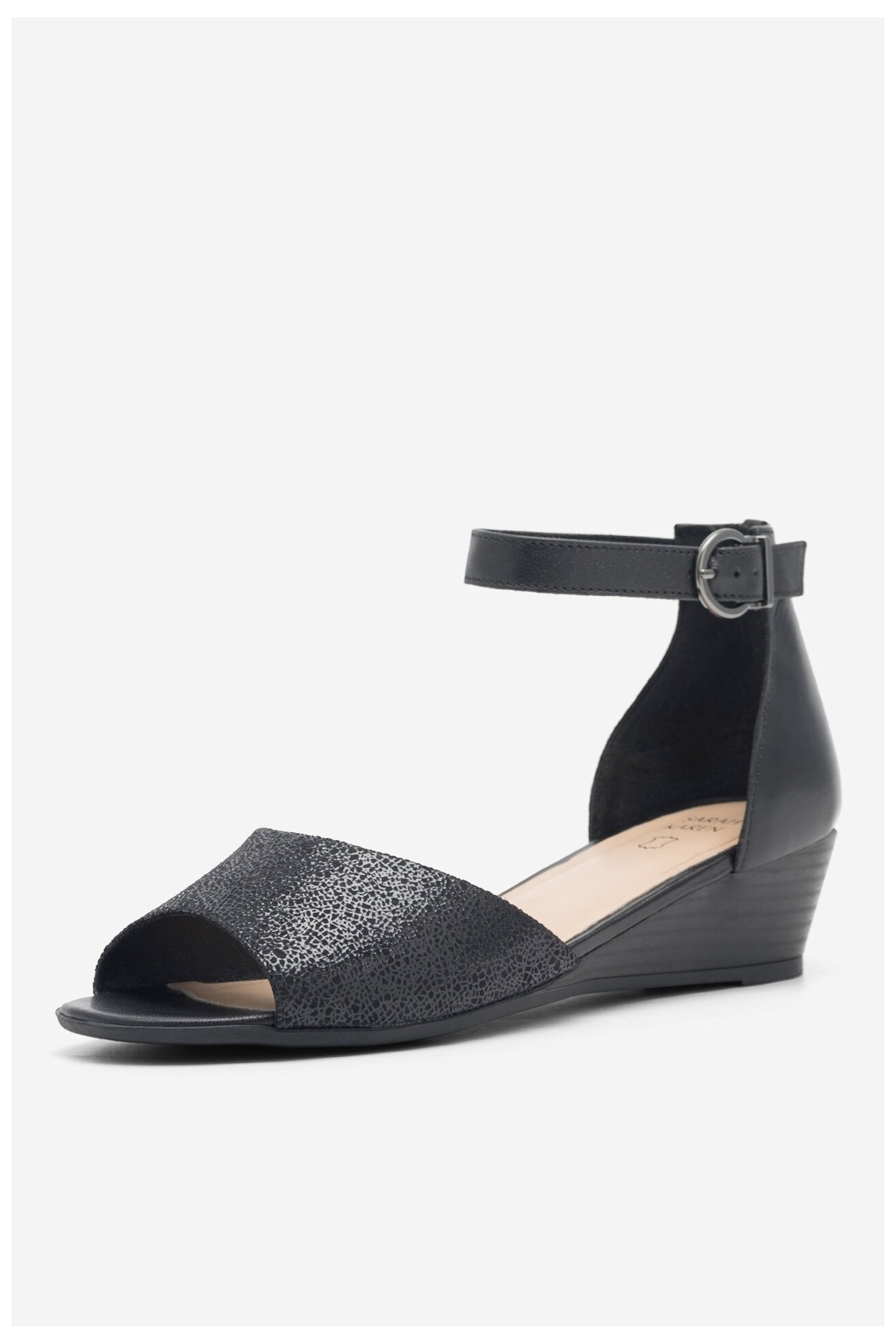 Sandały Sarah Karen EST-TTT-09 Czarny