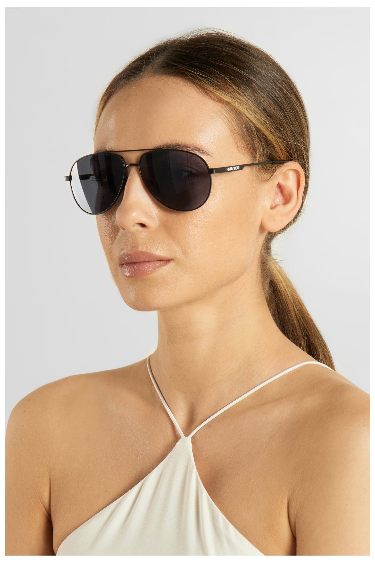 Női napszemüveg HUNTER HT 6635S FEKETE