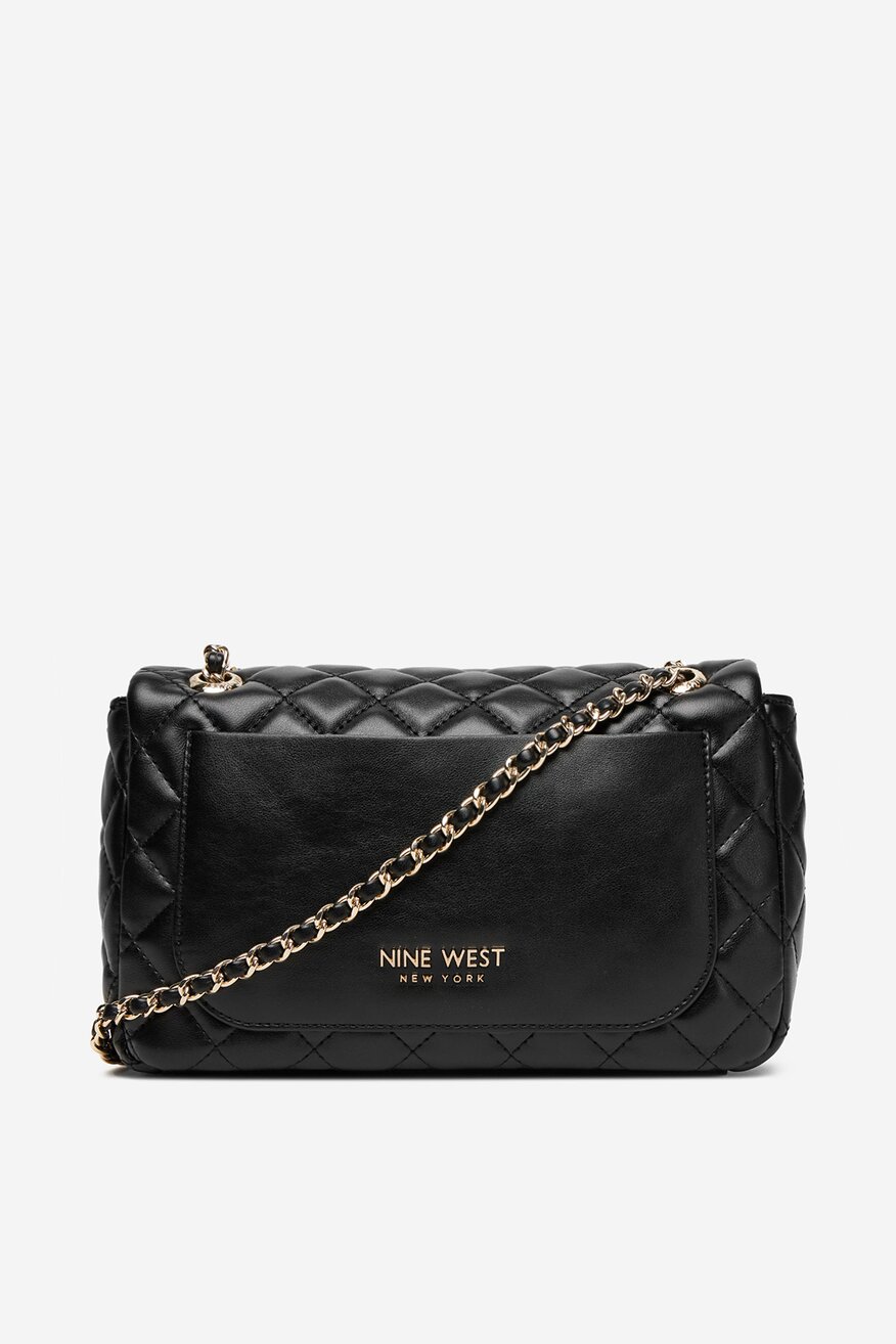 Дамска чанта NINE WEST ЧЕРЕН - 5906751258385