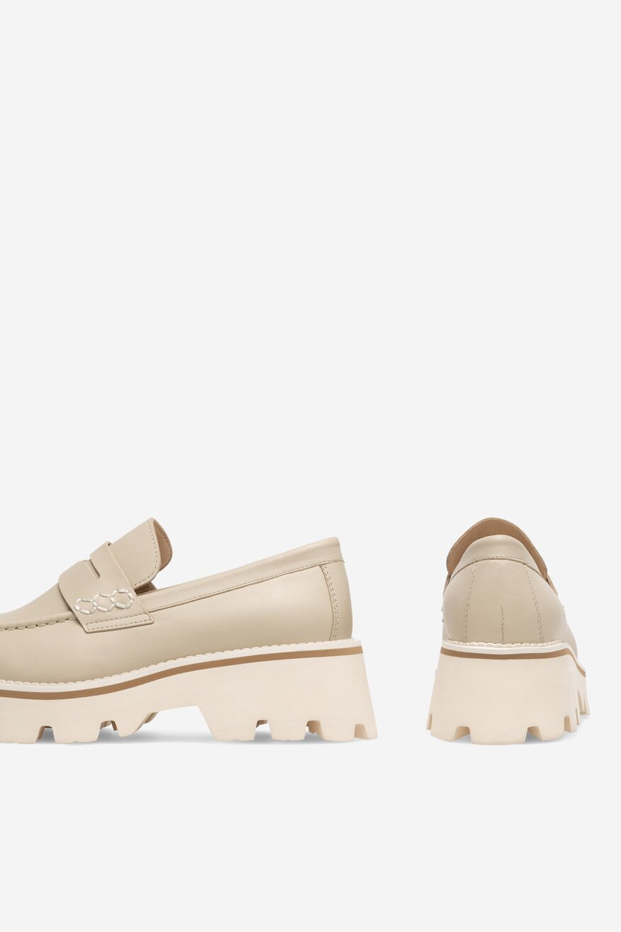 Badura - Loafersy skórzane - 5905588514039